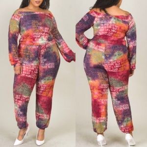 Graffiti jumpsuit